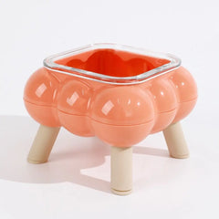 Anti-Slip Cat Food Water Bowl Detachable Anti Vomiting Pet High Footed Bowl Anti Overturning - PeticaDeals