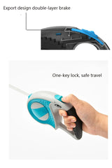 Automatic Retractable Pet Leash 3m/5m Nylon Dog Leash Explosion-proof - PeticaDeals