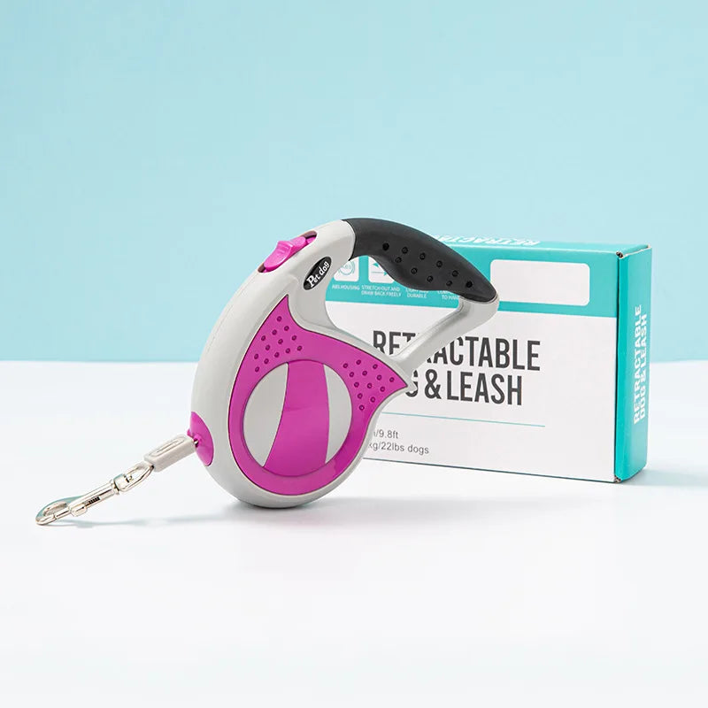 Automatic Retractable Pet Leash 3m/5m Nylon Dog Leash Explosion-proof - PeticaDeals