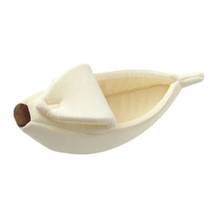 Banana Cat Bed Cute Cozy - PeticaDeals