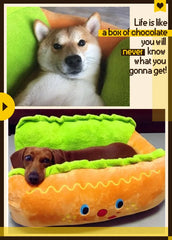 Bed Mat Soft Fiber Pet Dog Puppy & Cat Warm Soft Bed - PeticaDeals