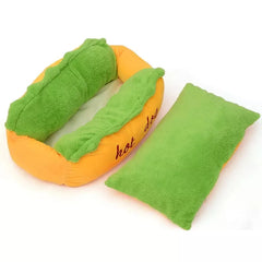 Bed Mat Soft Fiber Pet Dog Puppy & Cat Warm Soft Bed - PeticaDeals