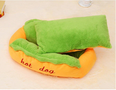 Bed Mat Soft Fiber Pet Dog Puppy & Cat Warm Soft Bed - PeticaDeals