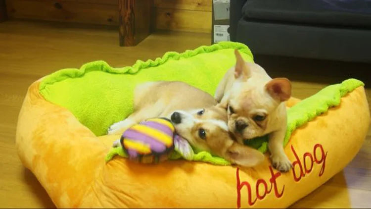 Bed Mat Soft Fiber Pet Dog Puppy & Cat Warm Soft Bed - PeticaDeals