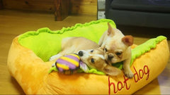 Bed Mat Soft Fiber Pet Dog Puppy & Cat Warm Soft Bed - PeticaDeals