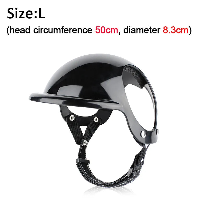 Bicycle Motorcycle Helmet with Sunglasses Dog Cat - PeticaDeals