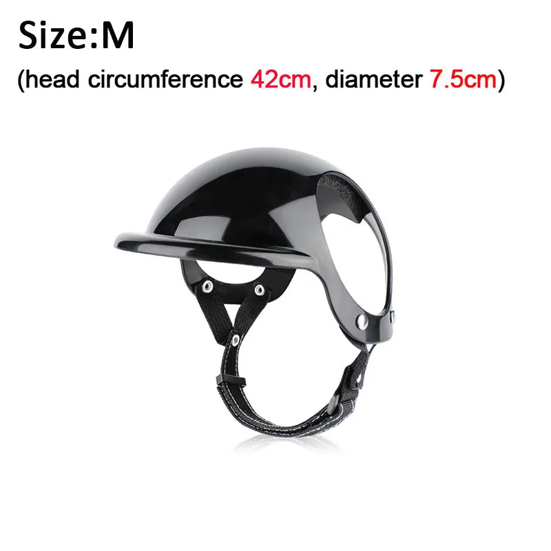 Bicycle Motorcycle Helmet with Sunglasses Dog Cat - PeticaDeals
