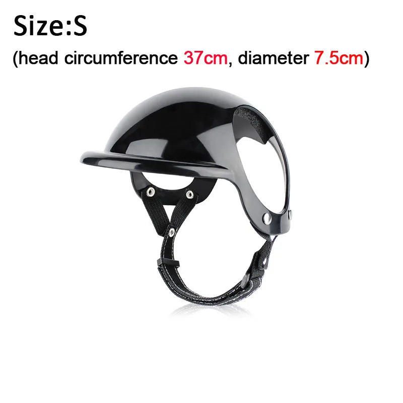 Bicycle Motorcycle Helmet with Sunglasses Dog Cat - PeticaDeals