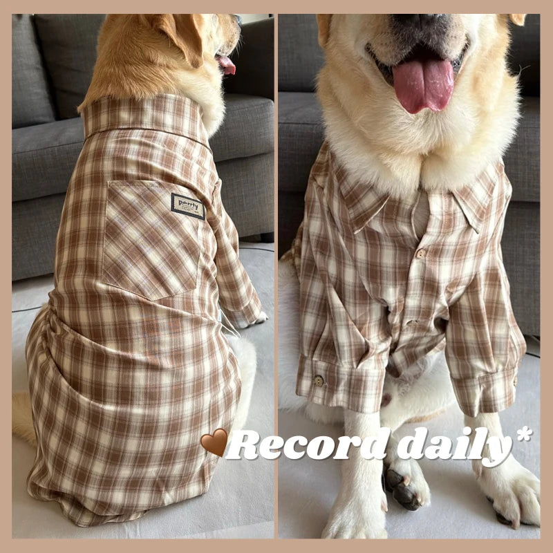 Big Dog Shirt Summer Large Dog Clothes - PeticaDeals