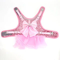 Bowknot Cat Dog Harness Leash Set - PeticaDeals