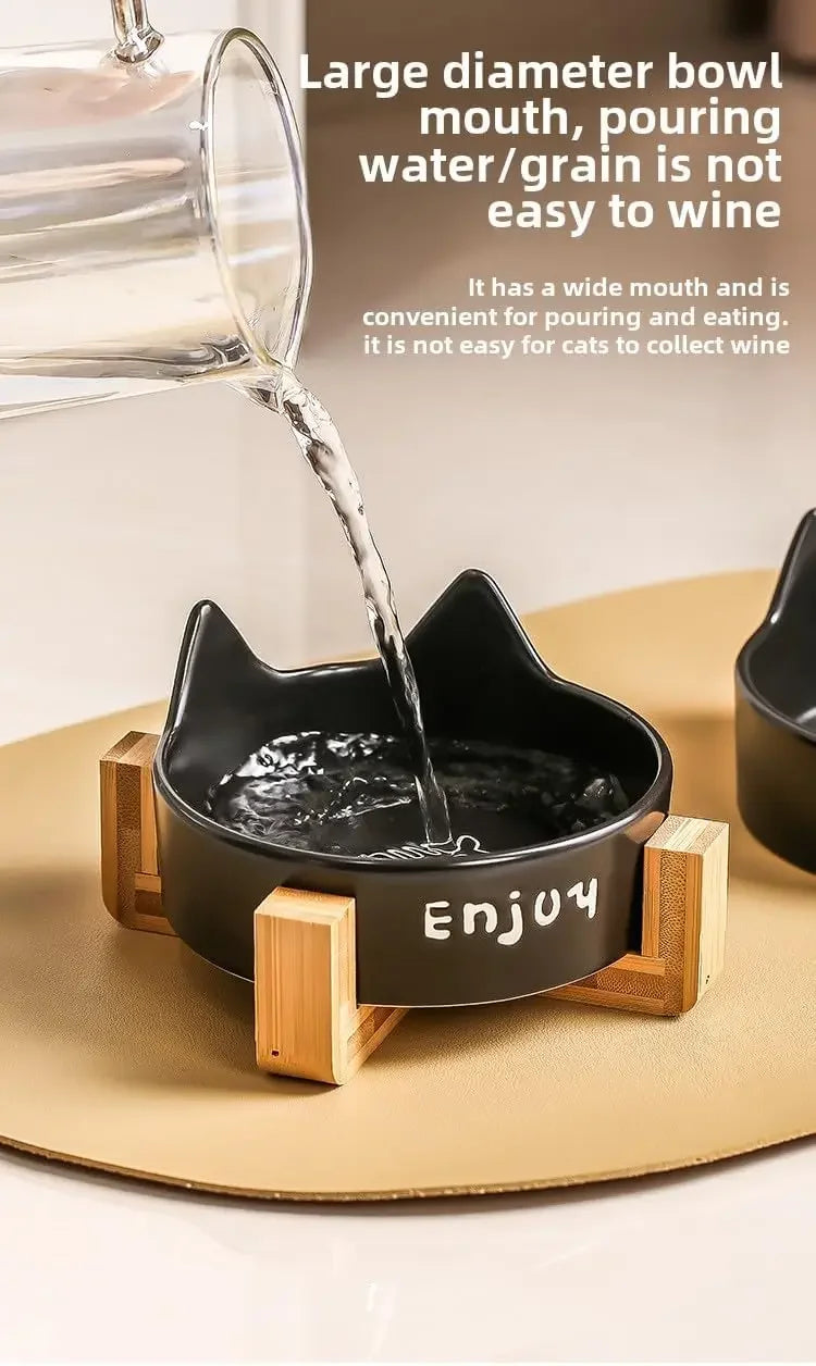 Bowl Ceramic Cat and Dog Bowl - PeticaDeals