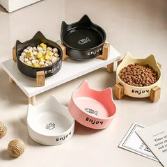 Bowl Ceramic Cat and Dog Bowl - PeticaDeals