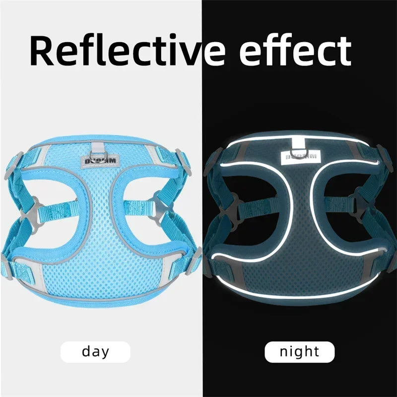 Breathable Reflective Harness for Cats & Small Dogs - PeticaDeals