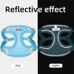 Breathable Reflective Harness for Cats & Small Dogs - PeticaDeals