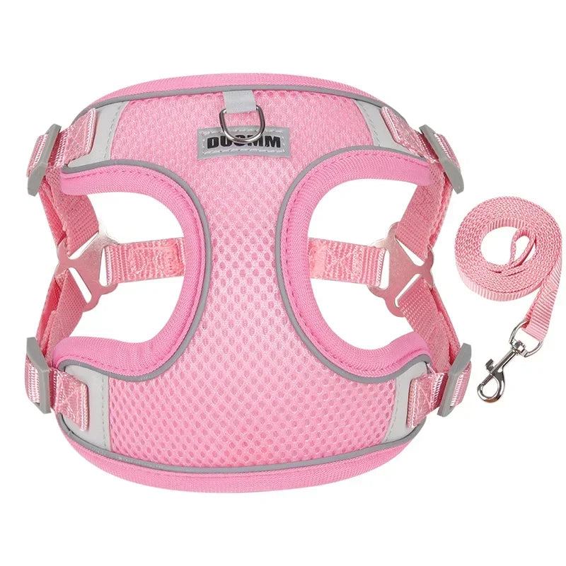 Breathable Reflective Harness for Cats & Small Dogs - PeticaDeals