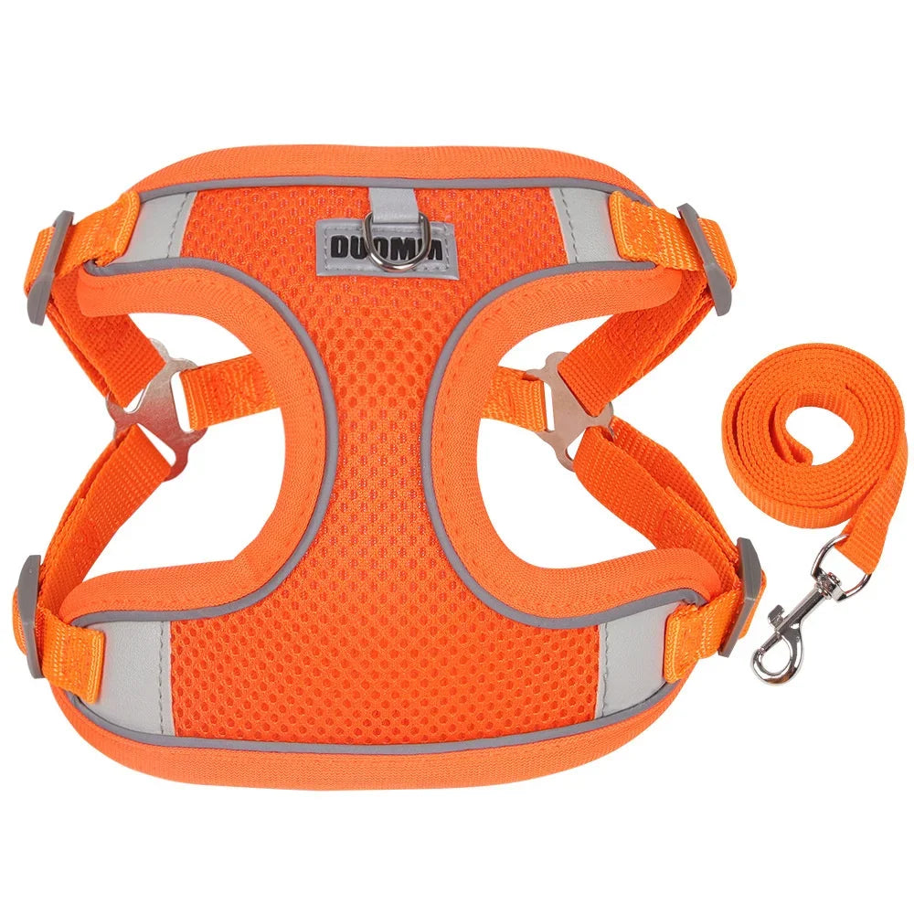 Breathable Reflective Harness for Cats & Small Dogs - PeticaDeals