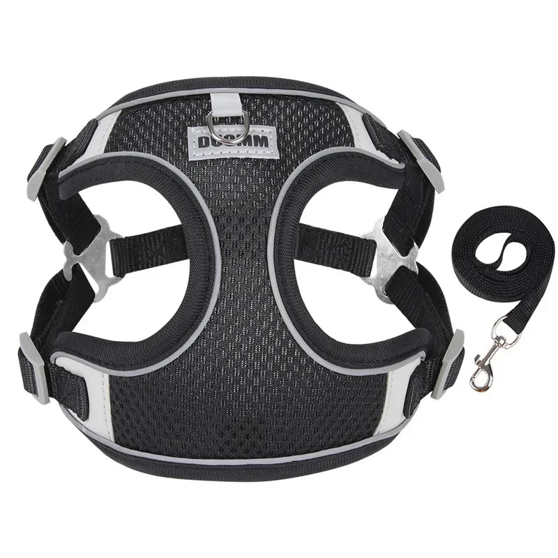 Breathable Reflective Harness for Cats & Small Dogs - PeticaDeals