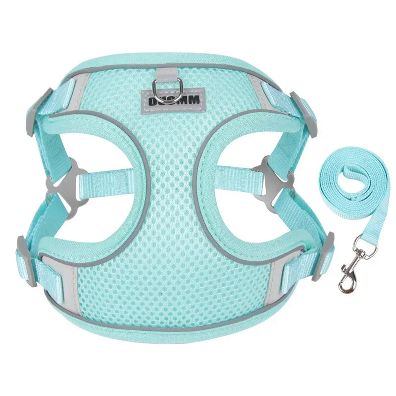 Breathable Reflective Harness for Cats & Small Dogs - PeticaDeals