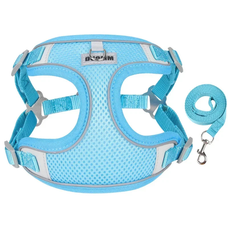 Breathable Reflective Harness for Cats & Small Dogs - PeticaDeals