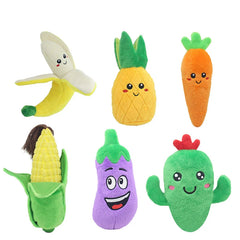 Cactus vegetables Pet Toy Pineapple Toy Corn Fruit - PeticaDeals