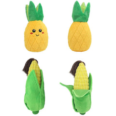 Cactus vegetables Pet Toy Pineapple Toy Corn Fruit - PeticaDeals