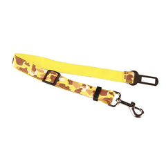 Camouflage Denim Pet Dog Car Safety Seat Belt Restraint Lead Travel Leash Adjustable - PeticaDeals