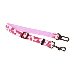 Camouflage Denim Pet Dog Car Safety Seat Belt Restraint Lead Travel Leash Adjustable - PeticaDeals