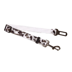 Camouflage Denim Pet Dog Car Safety Seat Belt Restraint Lead Travel Leash Adjustable - PeticaDeals
