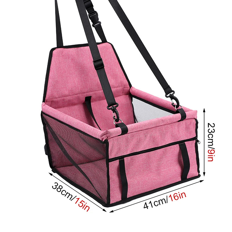Car Seat Cat Bag Bed for Small Dogs and Cats - PeticaDeals
