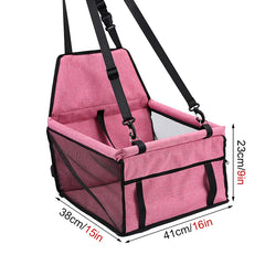 Car Seat Cat Bag Bed for Small Dogs and Cats - PeticaDeals
