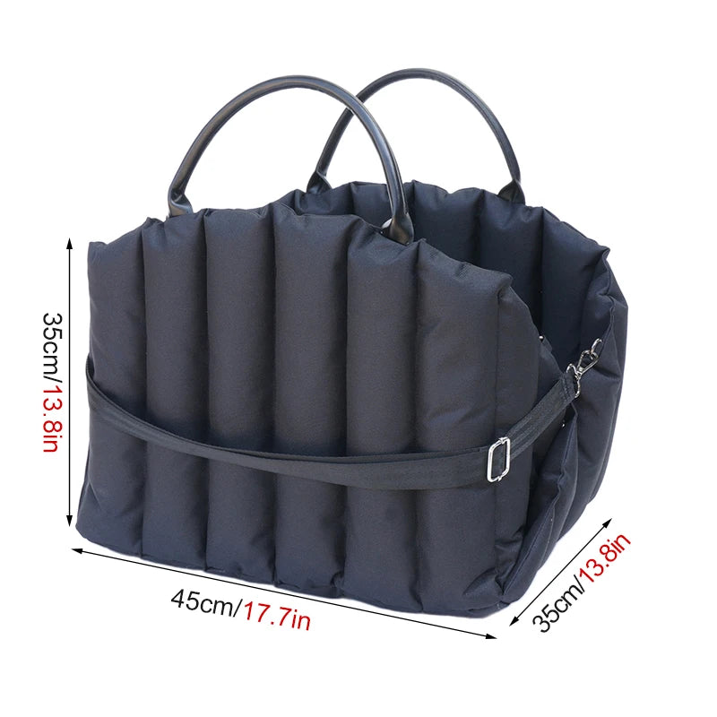 Car Seat Cat Bag Bed for Small Dogs and Cats - PeticaDeals