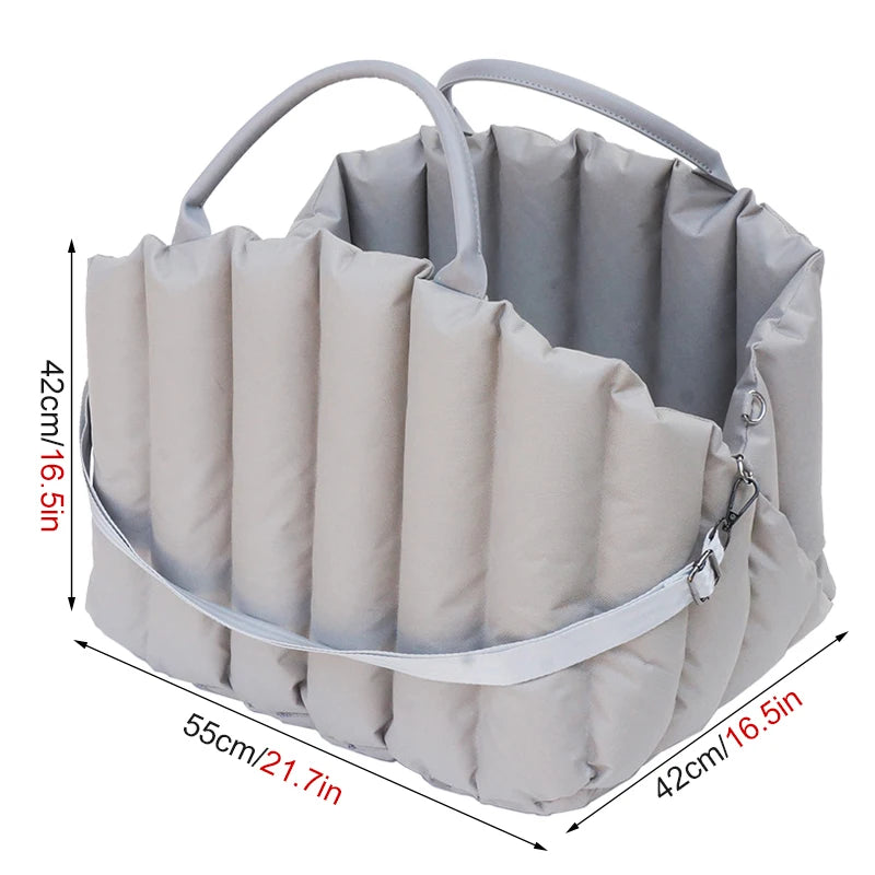 Car Seat Cat Bag Bed for Small Dogs and Cats - PeticaDeals