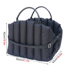 Car Seat Cat Bag Bed for Small Dogs and Cats - PeticaDeals