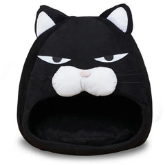 Cartoon Cat bed Fleece Lovely Cat House - PeticaDeals
