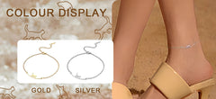 Cat Anklet for Women Adjustable Foot Ankle Bracelet - PeticaDeals