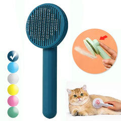 Cat Brush Pet Grooming Brush for Cats Remove Hairs Pet Cat Hair Remover Pets Hair Removal Comb - PeticaDeals