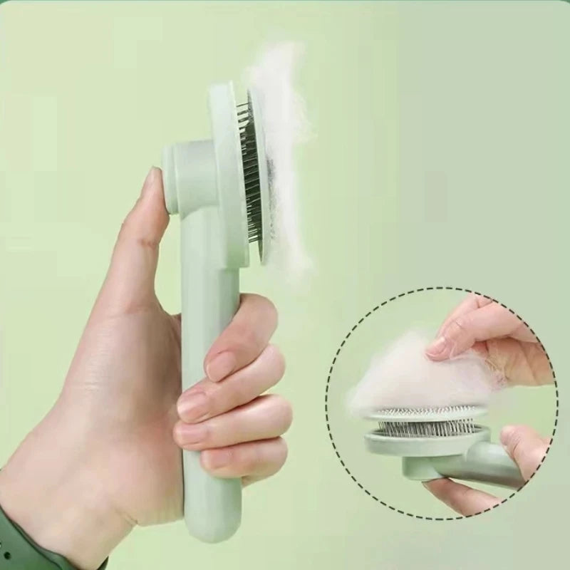Cat Brush Pet Grooming Brush for Cats Remove Hairs Pet Cat Hair Remover Pets Hair Removal Comb - PeticaDeals
