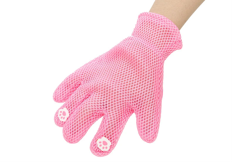 Cat Combing Hair Guard Gloves Pet Brush Glove For Cat Dog - PeticaDeals