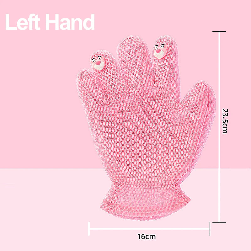 Cat Combing Hair Guard Gloves Pet Brush Glove For Cat Dog - PeticaDeals