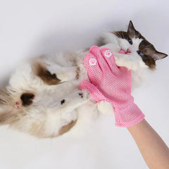 Cat Combing Hair Guard Gloves Pet Brush Glove For Cat Dog - PeticaDeals
