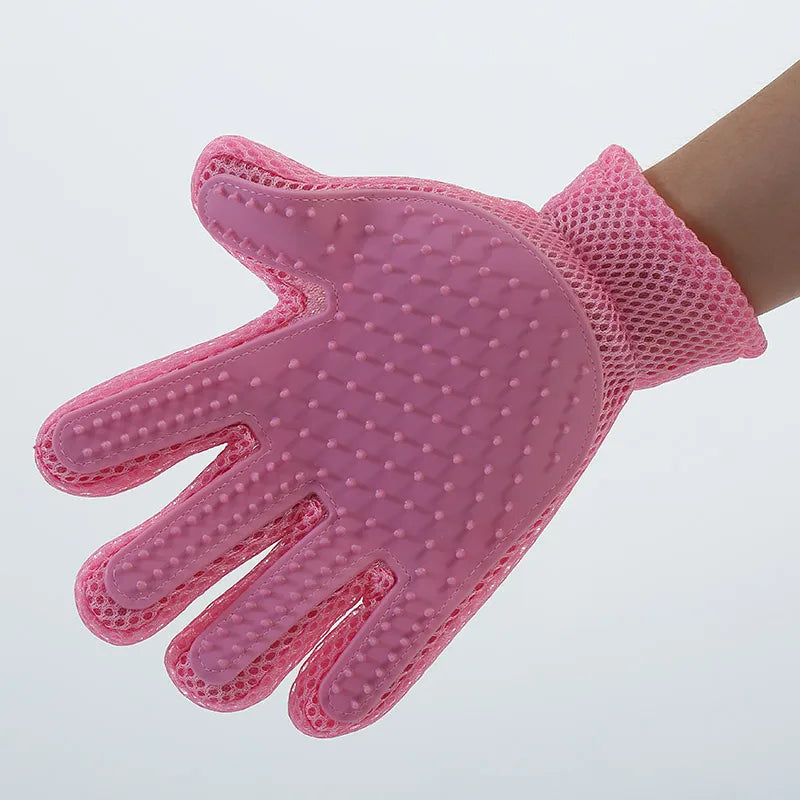Cat Combing Hair Guard Gloves Pet Brush Glove For Cat Dog - PeticaDeals