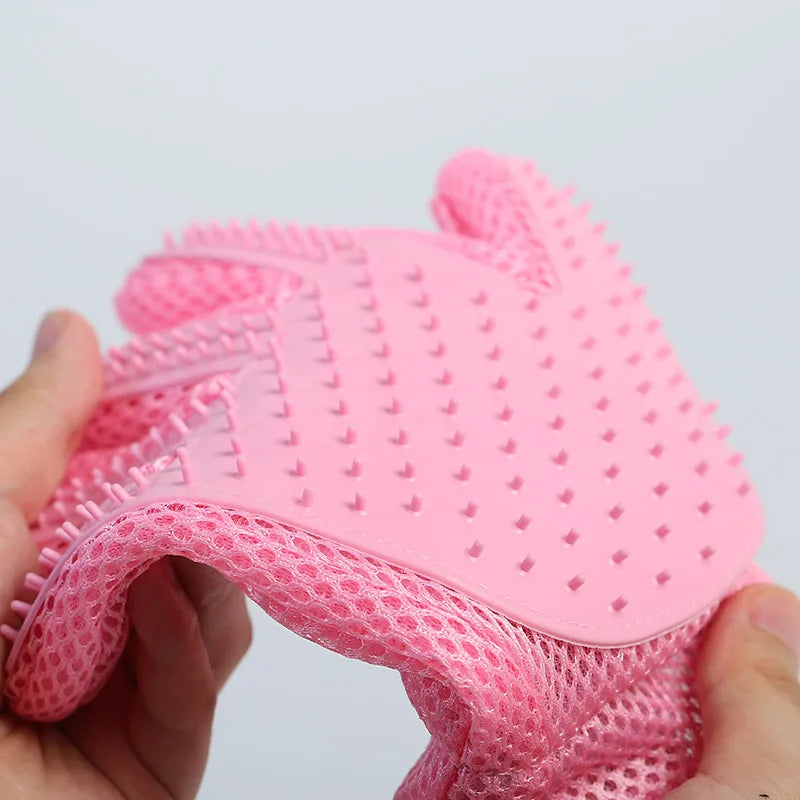 Cat Combing Hair Guard Gloves Pet Brush Glove For Cat Dog - PeticaDeals