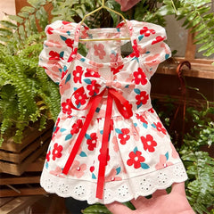 Cat Dog Dress Summer Flying Sleeve - PeticaDeals