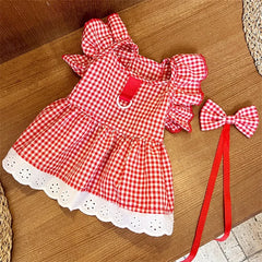Cat Dog Dress Summer Flying Sleeve - PeticaDeals