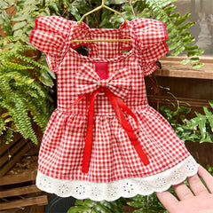 Cat Dog Dress Summer Flying Sleeve - PeticaDeals