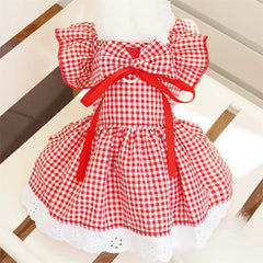 Cat Dog Dress Summer Flying Sleeve - PeticaDeals
