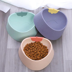 Cat Dog Feeding Food Bowls Water Bowl Puppy Shock-proof Non-slip Lovely Strawberry Shape Feeder Slow Food Dish - PeticaDeals