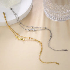 Cat Dog Paw Chain Women's Hand Bracelet Cute Animal Charm Bracelet Stainless Steel Jewelry - PeticaDeals