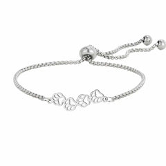 Cat Dog Paw Chain Women's Hand Bracelet Cute Animal Charm Bracelet Stainless Steel Jewelry - PeticaDeals