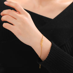 Cat Dog Paw Chain Women's Hand Bracelet Cute Animal Charm Bracelet Stainless Steel Jewelry - PeticaDeals